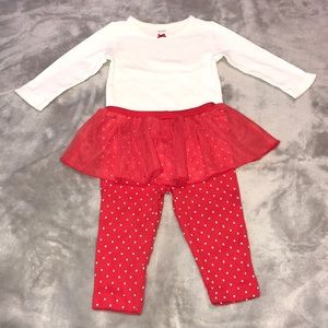 Two piece tutu outfit